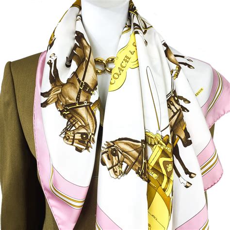 Hermes saddle scarf